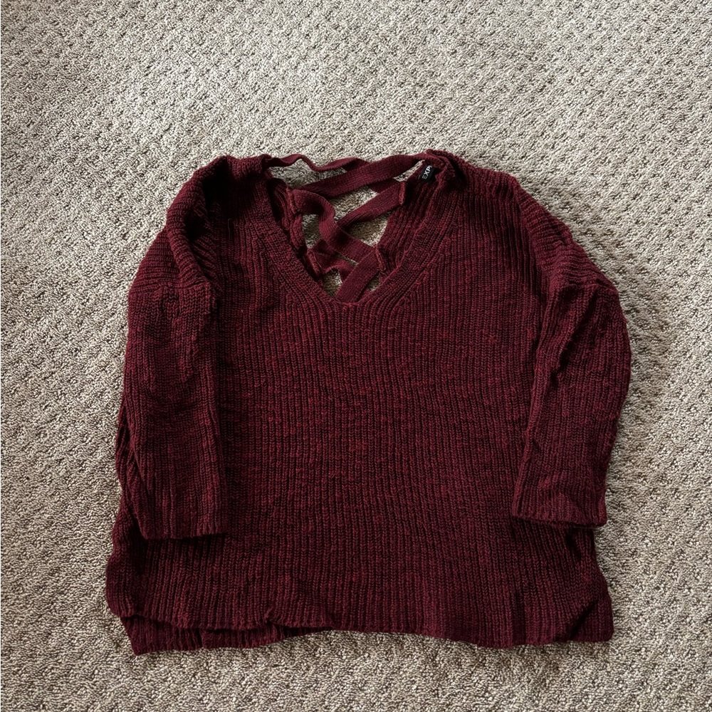 Express Women’s Criss Cross Sweater
